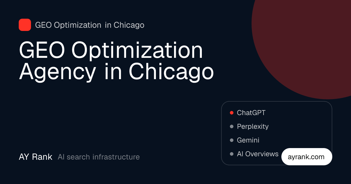 GEO Optimization in Chicago