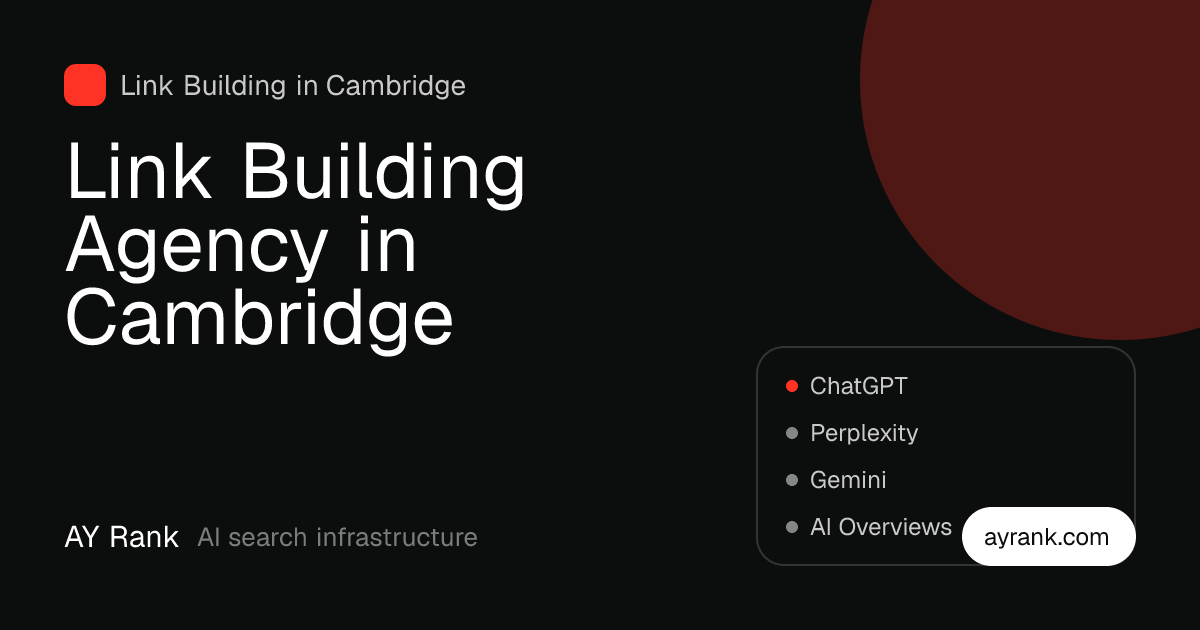 Link Building in Cambridge