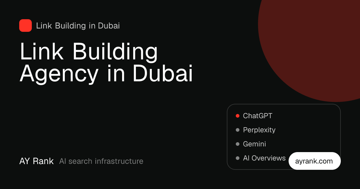 Link Building in Dubai