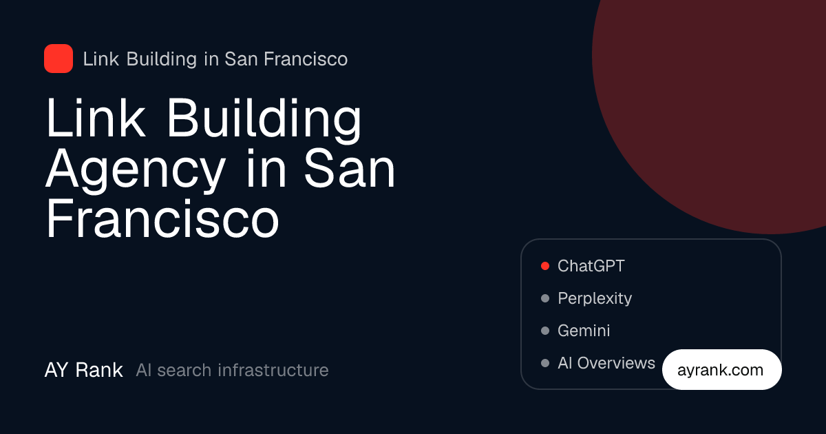 Link Building in San Francisco