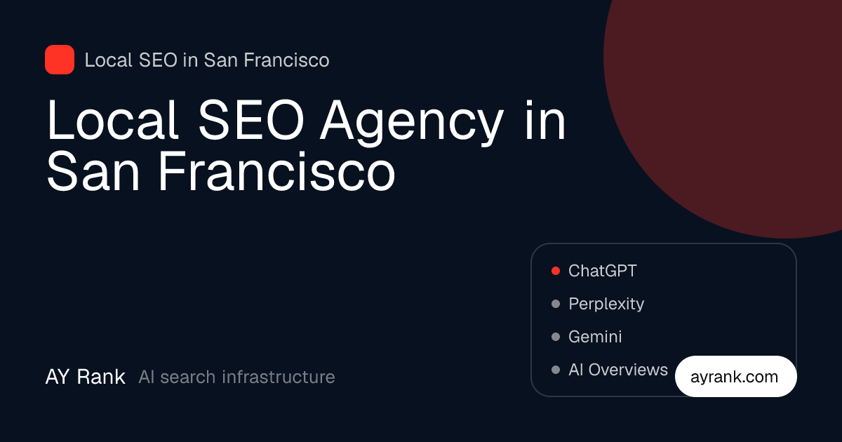 Local SEO in San Francisco