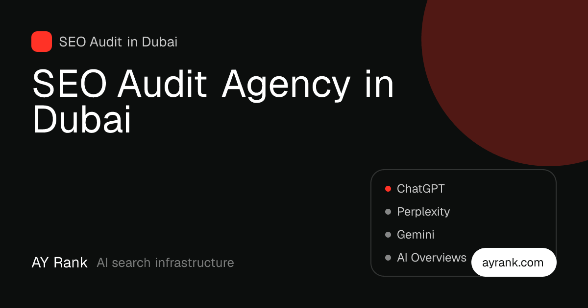 SEO Audit in Dubai
