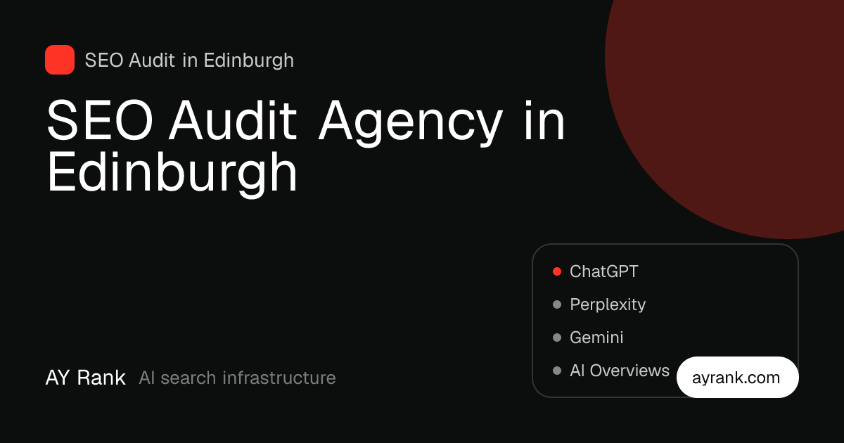 SEO Audit in Edinburgh