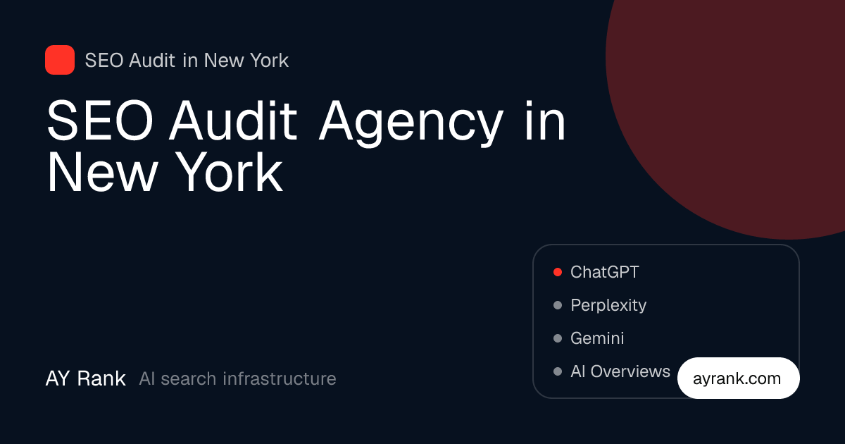 SEO Audit in New York