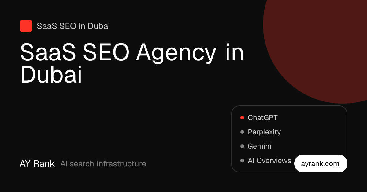 SaaS SEO in Dubai