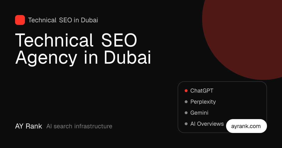 Technical SEO in Dubai